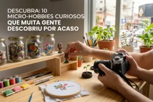 10 micro-hobbies curiosos que muita gente descobriu por acaso