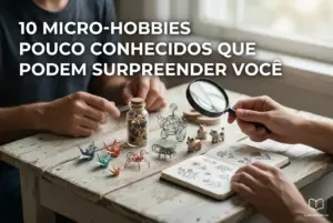 10 micro-hobbies pouco conhecidos que podem surpreender você