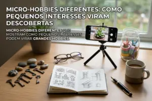 Fotografando suculenta em uma mesa com washi tape e origami